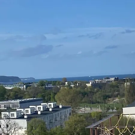 Lägenhet Apartament Na 9 Pietrze Z Widokiem Na Morze